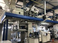 SCHIAVI ALPHA Flexodruck Maschine 8 farben