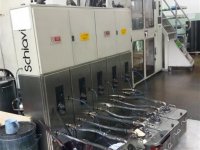 SCHIAVI EF 5040 (GEARLESS) flexo printing machine 10 colors
