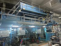 CERUTTI  Rotogravure press 5 colors