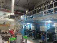 CERUTTI  Rotogravure press 5 colors
