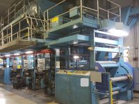 CERUTTI  Rotogravure press 5 colors