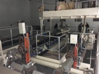 3 capas COLINES Breathable film Maquina de extrusion