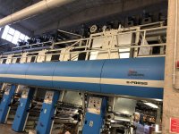 UTECO E-PRESS Rotogravure press 8 colors