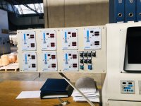 ROTOMEC 3000-3 R Tiefdruck maschine 8 farben