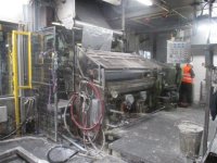 ROTOMEC/VITS 1803 Strip lacquering line Kaschierung und laminirung Maschine 