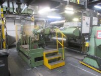 ROTOMEC/VITS 1803 Strip lacquering line Laminator / coating machine 
