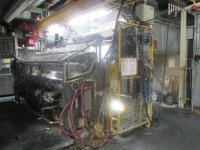 ROTOMEC/VITS 1803 Strip lacquering line Laminator / coating machine 