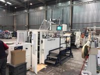 WINDMÖLLER & HÖLSCHER TRIUMPH 5QT / SK / SERVO SOS Papier Blockboden / Kreuzboden Beutelmaschine