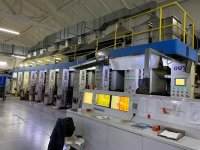 DOUBAUT  Macchina da stampa rotocalco 9 colori