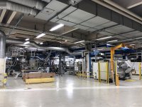DAVIS STANDARD BELOIT BOBST  linea di accoppiamento per estrusione