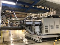 DAVIS STANDARD BELOIT BOBST  linea di accoppiamento per estrusione
