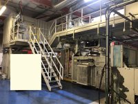 FISCHER & KRECKE 16S Flexo central drum printing press 8 colors