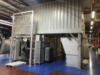 FISCHER & KRECKE 16S flexo printing machine 8 colors