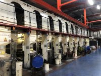 WINDMÖLLER & HÖLSCHER HELIOSTAR Gravure printing machine 10 colors