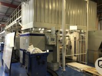 FISCHER & KRECKE 16S flexographic printing machine 8 colors