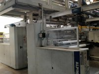 1 couches ALPINE HX120 Machine de extrusion de film soufflé