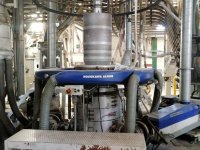 3 layers ALPINE HX 75/105/75 Blown film extrusion line