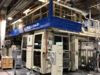 SCHIAVI ALPHA flexographic printing machine 8 colors
