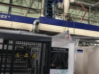 5 capas COLINES ALL ROLL EX 1500 Linea de extrusion