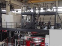 5 couches AMUT EASY COMPACT 1500 Machine de extrusion de film cast