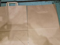 NEW LONG 117T+ 506TH Maquina para bolsas de papel fondo cuadrado SOS