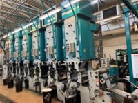 ROTOGRAPH 520 Rotogravure press 6 colors