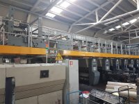 SCHIAVI SG 12 SUPER Gravure printing machine 8 colors