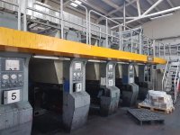 SCHIAVI SG 12 SUPER Rotogravure press 8 colors