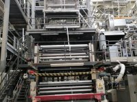 1 layers DOLCI MONO120 blown film extruder