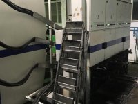 FISCHER & KRECKE 6S/8 flexographic printing machine 8 colors