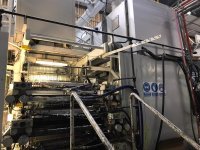 COMEXI FP1808 GL Flexo central drum printing press 8 colors