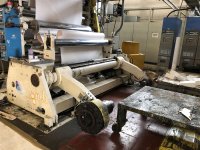 MB HOT MELT, WAX COATER LAMINATOR Laminator / coating machine COMBI / INTECHANGEABLE TROLLEY