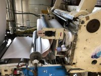 MB HOT MELT, WAX COATER LAMINATOR Accoppiatore / spalmatrice COMBI / INTECHANGEABLE TROLLEY