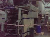 FISCHER & KRECKE 10 DF/8 CNC Флексографской печатной машины 8 colors