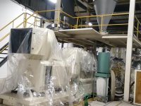 3 layers DMT  BOPP / BOPET extrusion machine