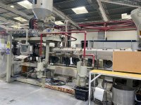 UNION  Linea de extrusion para hoja de plastico