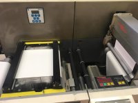 NILPETER MO4 narrow web flexo printing machine