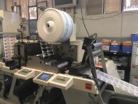 NILPETER MO4 Impresora flexo para etiquetas