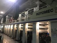 BOBST ROTOMEC RS888 Impresora huecograbado 9 colores