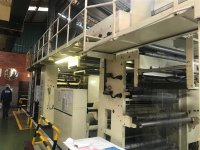 CARINT- C&C FLEXO Cyberflex 1708 Flexodruck Maschine 8 farben
