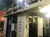 CARINT- C&C FLEXO Cyberflex 1708 flexographic printing machine 8 colors