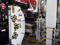WINDMOLLER & HOLSCHER SOLOFLEX flexographic printing machine 8 colors