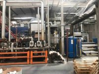 GHEZZI & ANNONI HOTMELT Kaschierung und laminirung Maschine Hot melt