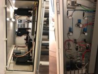 LAEM SYSTEM Doctoring machine VIS100-800 Svolgitore / Avvolgitore