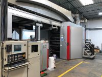 COMEXI FB2108 Flexo central drum printing press 8 colors