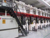 WINDMÖLLER & HÖLSCHER HELIOSTAR Macchina da stampa rotocalco 9 colori