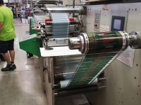 BOBST  GIDUE COMBAT narrow web flexo printing machine