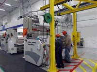 NORDMECCANICA TRIPLEX ONE SHOT MATIC Kaschierung und laminirung Maschine SOLVENTLESS