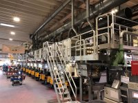 SCHIAVI 3030 Gravure printing machine 9 colors