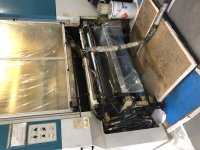 UTECO MISTRAL S Kaschierung und laminirung Maschine COMBI / INTECHANGEABLE TROLLEY